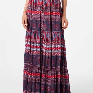 MC2 Saint Barth Long Boho print skirt LIKE NEW size M